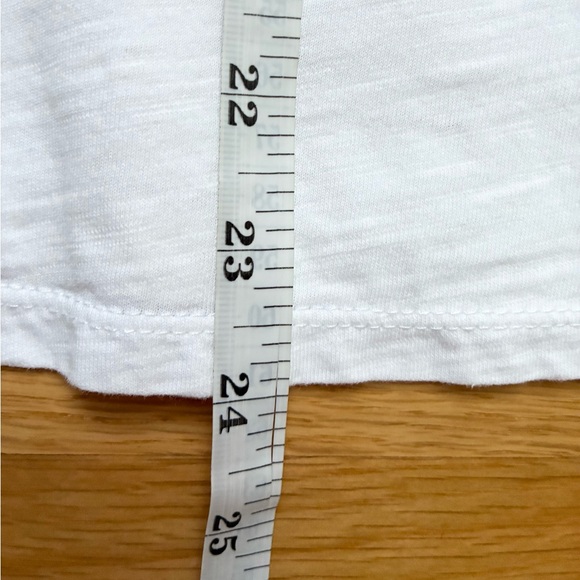 Boden Lena Embroidered White T-Shirt Multicolor Floral Pattern Plus Size 20/22 - Picture 8 of 9